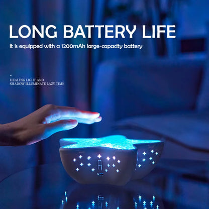 Lámpara De Proyector De Estrella De Mar, Decoración De Escritorio Para Habitación, Luz Nocturna Recargable, Luz Ambiental De Ensueño, Regalo Para Niños, Decoración De Fiesta, Luces Nocturnas
