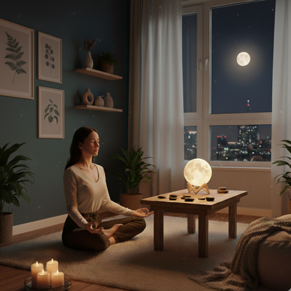 Comfy Moon Calming Lamp