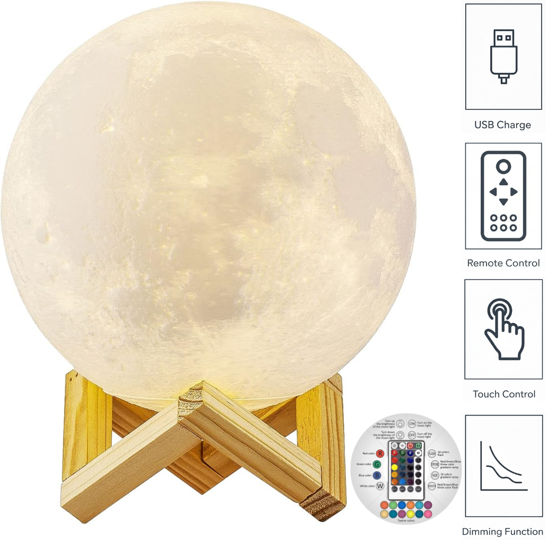 Comfy Moon Calming Lamp